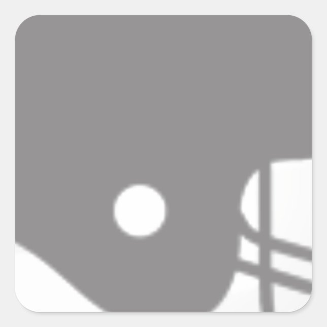 Team Lovvorn Quadratischer Aufkleber (Vorderseite)