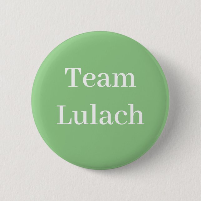 Team Lulach, King of Schotten Button (Vorderseite)