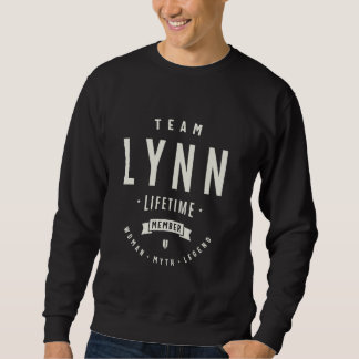 Team Lynn Lifetime Mitglied Funny Name Lynn Sweatshirt