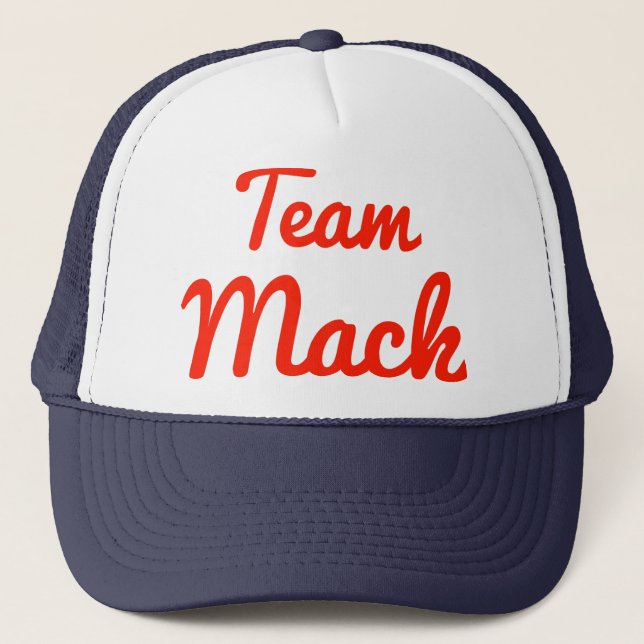 Team Mack Truckerkappe (Vorderseite)