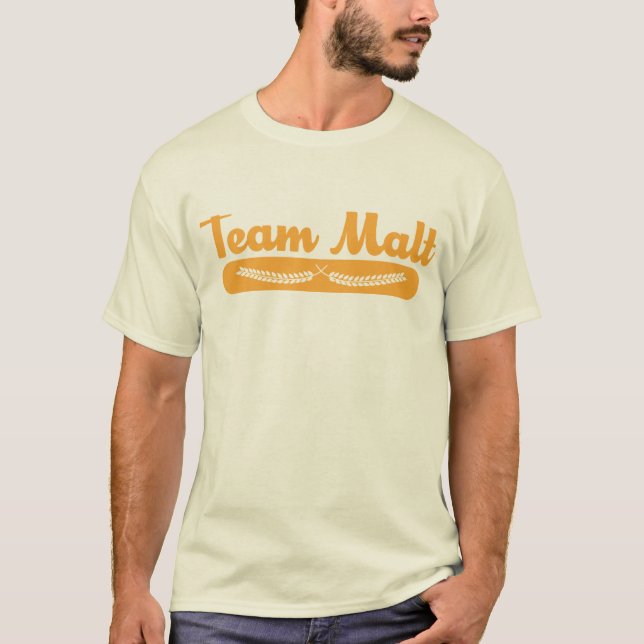 Team-Malz-T-Shirt T-Shirt (Vorderseite)