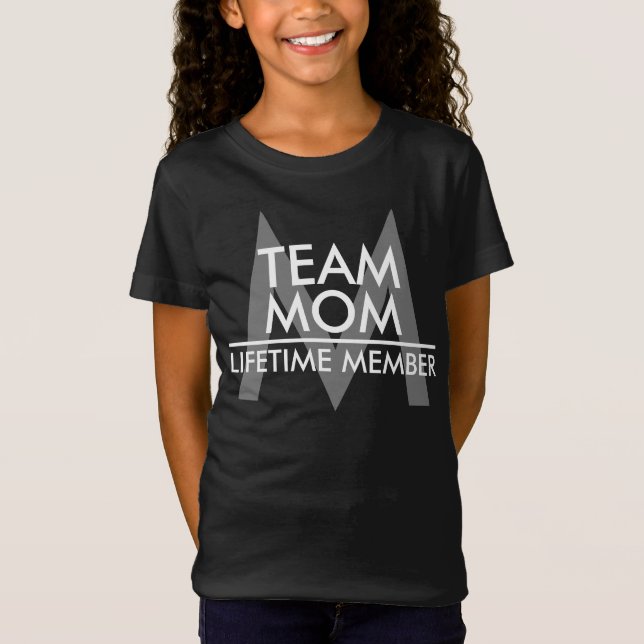TEAM MAMA Lifetime Member T - Shirts (Vorderseite)