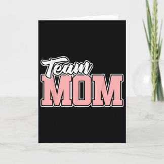 Team-Mama verkauft Softball Fußball Volleyball Foo Karte