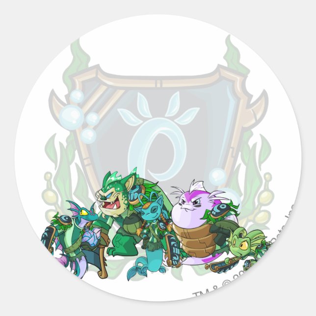 Team Maraqua Group Runder Aufkleber (Vorderseite)