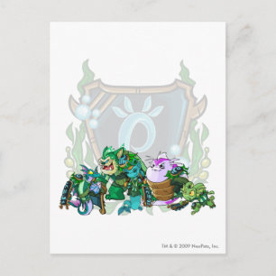 Team Maraqua Gruppe Postkarte