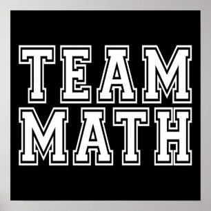 Team Math Poster