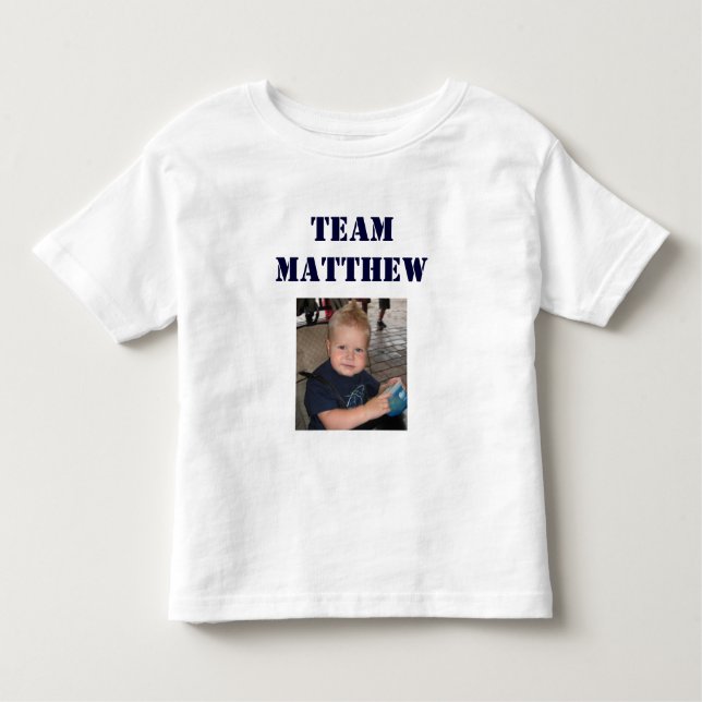 Team Matthew - Kleinkind Kleinkind T-shirt (Vorderseite)