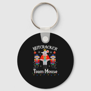 Team Maus Nussknacker Weihnachtstanz Lustiger Sold Schlüsselanhänger