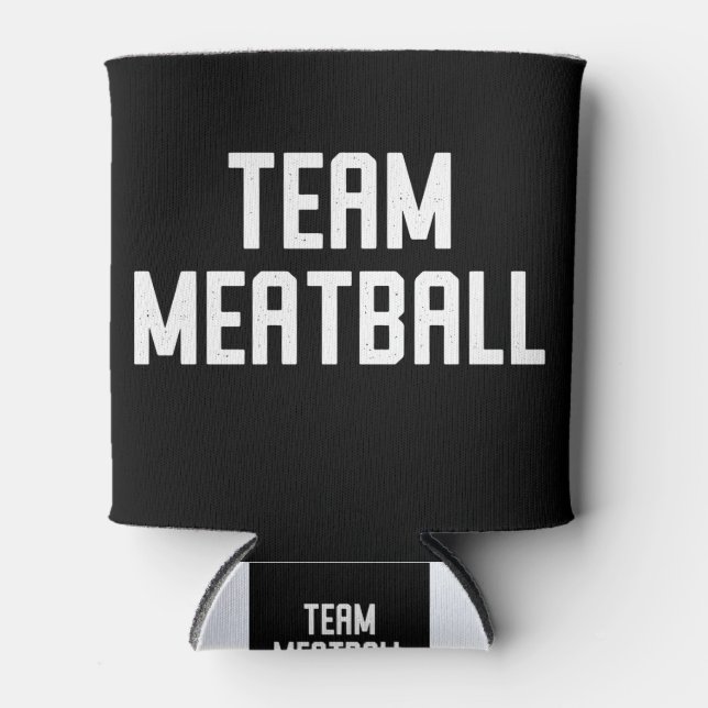 Team Meatball kann kühlen Dosenkühler (Vorderseite)