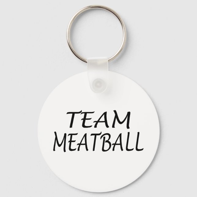 Team Meatball Schlüsselanhänger (Vorderseite)