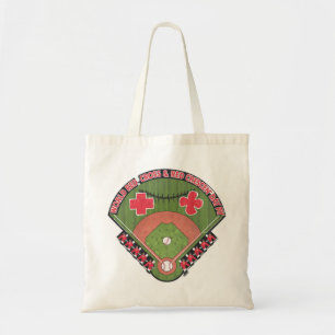 Team medizinischer Baseballspieler Tragetasche