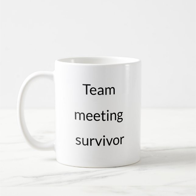 Team Meeting Survivor - Comedy Tasse (Links)