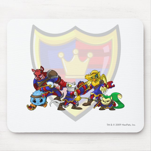 Team Meridell Gruppe Mousepad (Vorne)