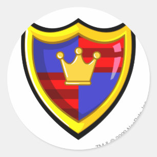 Team Meridell Logo Runder Aufkleber