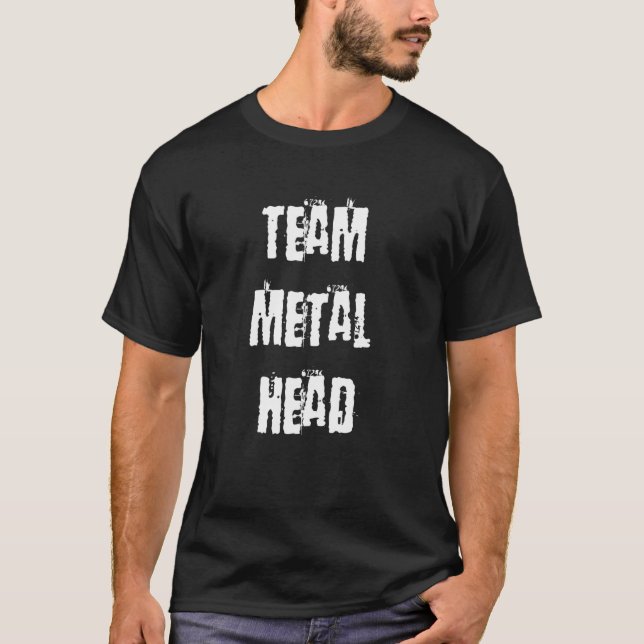 Team Metallkopf T-Shirt (Vorderseite)