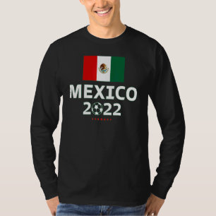 Team Mexico 2022 Fußball Fans Unterstützer T-Shirt