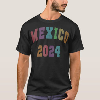 Team MEXICO 2024 Trip Spring Break Swim Sports Sum T-Shirt