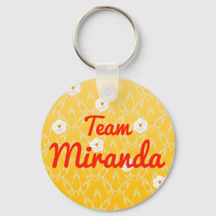 Team Miranda Schlüsselanhänger