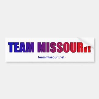 Team Missouri stolz! Autoaufkleber