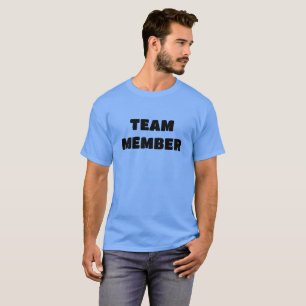 TEAM MITGLIED 2-seitige Männer-T - Shirt