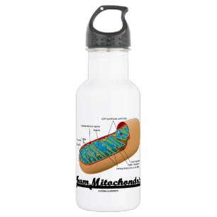 Team-Mitochondrien (Mitochondrion Spaß) Trinkflasche