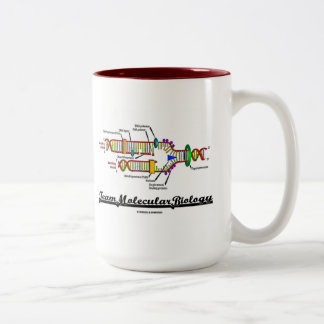 Team-Molekularbiologie (DNS-Reproduktion) Zweifarbige Tasse