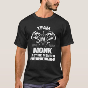 Team Monk Lifetime Mitglied T-Shirt