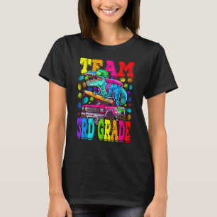 Team Monster der dritten Klasse LKW Dinosaurier zu T-Shirt