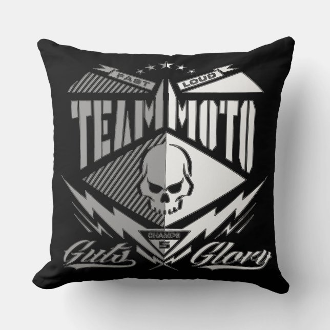 Team Moto Cushion Kissen (Vorderseite)