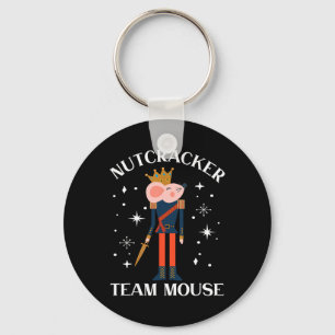 Team Mouse Nutcracker Weihnachts-Tanz Spaß Soldier Schlüsselanhänger