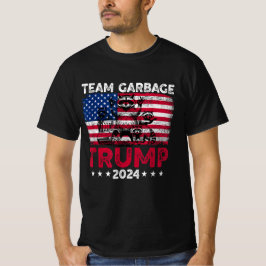 Team Müll für Trump-Unterstützer 2024 Wahlen T-Shirt