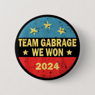 Team Müll Wir Haben Gewonnen Team Müll Für Trump 2 Button