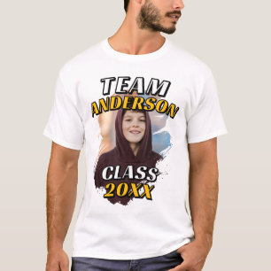 Team [Nachname] Abschlussfoto Klasse 20XX T-Shirt
