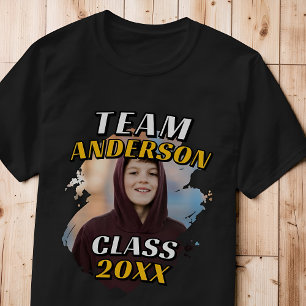 Team [Nachname] Abschlussfoto Klasse 20XX T-Shirt