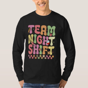 Team-Nachtschwester-Krankenpflege-Gesundheitswesen T-Shirt