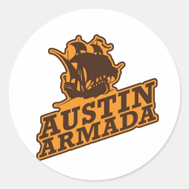 Team Name 02 Runder Aufkleber (Vorderseite)