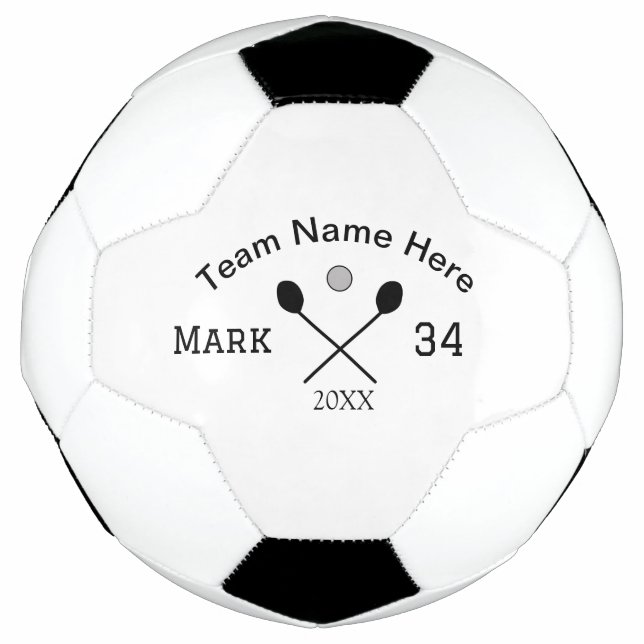 Team Name hier geben Name Nummer Ball Paddle Golf (Vorderseite)