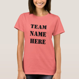 TEAM-NAME HIER (stellen Sie Ihren eigenen Team-T - T-Shirt