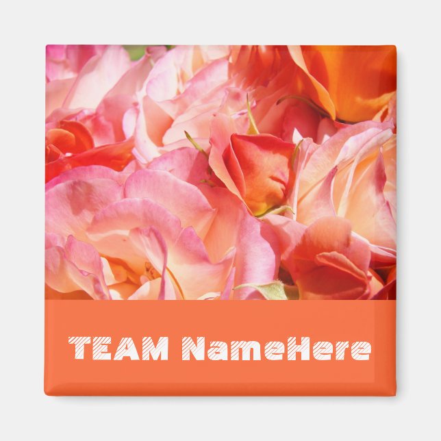 TEAM Name Magnete Office TeamWork (Vorne)