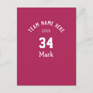 Team Name Spieler Name Datum Sport Männer  Postkarte