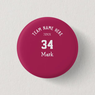 Team Name Spielername Datum Sports Männer  Button