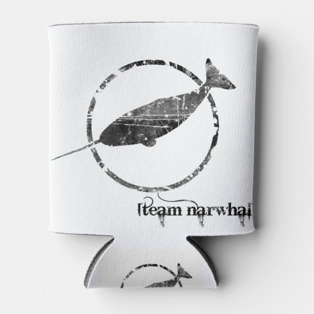 Team Narwhal Dosenkühler (Vorderseite)