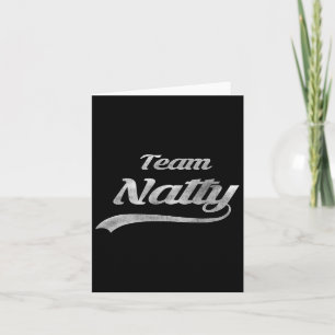 Team Natural Anti Juice Fitness - Männerschwarz Karte