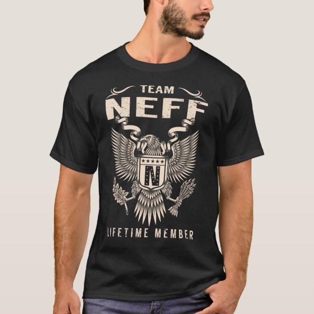 Team NEFF Lifetime Mitglied T-Shirt (Vorderseite)