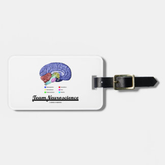 Team-Neurologie (Gehirn-Anatomie-Haltung) Gepäckanhänger