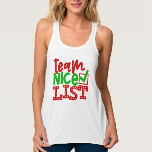 Team Nice List - Christmas Designs-56587 Tank Top