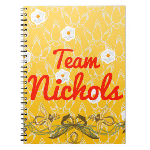 Team Nichols Notizblock