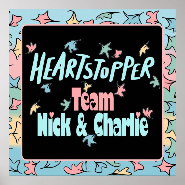 Team Nick und Charlie Poster (Vorne)