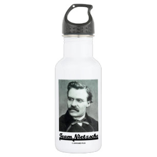 Team Nietzsche (Friedrich Nietzsche) Edelstahlflasche