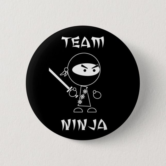 Team Ninja Button (Vorderseite)